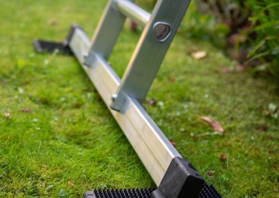 Slip Resistance On Grass Ladder Feet